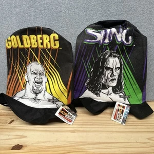 WCW Stovepipe Top Hat Lot Sting & Goldberg Novelty Wrestling Cap NEU Vintage 90s - Bild 1 von 2