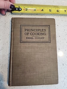 Antique Principles Of Cooking Emma Conley 1914 - Bild 1 von 12