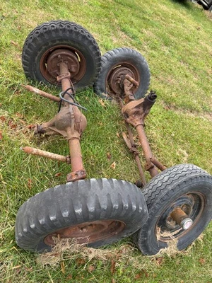 1967 68 1969 70 71 72 Chevrolet GMC camión blazer 6 orejetas K10 K5 K15 conjunto de ejes OEM Foto 1 de 4