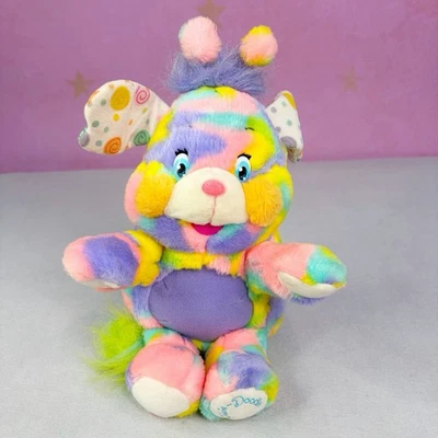 Vintage  2001 Popples Pixie Doodle Plush Stuffed Animal Toy Retro Y2K - Image 1 of 4