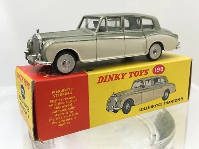 DINKY TOYS ROLLS ROYCE PHANTOM V MADE IN ENGLAND 1/43  Nº 198 - Imagen 1 de 4