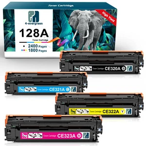 4er Set CE320A 128A Tonerkartusche für HP LaserJet Pro CM1415FNW CP1525NW - Bild 1 von 10