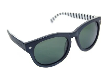 Gafas de sol grandes VUARNET + AMI / MATTIUSSI 1504 0002 para hombre RAYAS NEGRAS RAYADAS Foto 1 de 4