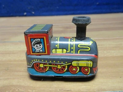  MOTOR TREN CUERDA JAPÓN 1501 VINTAGE BONITA LITOGRAFÍA 2 1/2" 591707 Foto 1 de 4