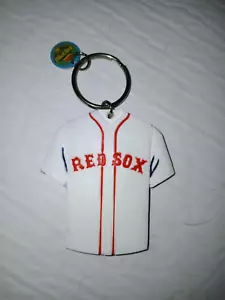 (2) Maglietta Boston Red Sox portachiavi - Maglietta casa (anteriore) e strada (posteriore) NUOVA - Foto 1 di 2