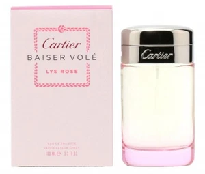 Cartier Baiser Vole Lys Rose for Women Perfume 3.3 oz ~ 100 ml EDT Spray - Picture 1 of 1