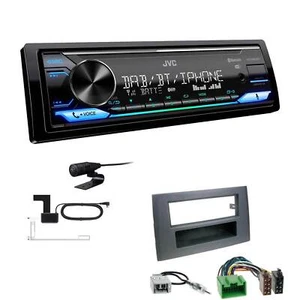 JVC Digital 1-DIN Autoradio DAB+ Bluetooth für Volvo XC90 2002-2014 - Bild 1 von 6