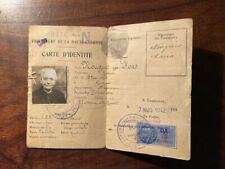 CARTE D'IDENTITE ETAT FRANCAIS 1942 DEPARTEMENT DE LA HAUTE-GARONNE 31