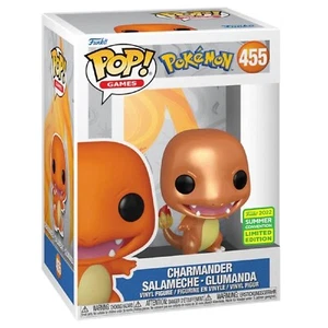 FUNKO POP! Pokemon CHARMANDER Metallic 455 Summer convention 2022 Limited - Imagen 1 de 1