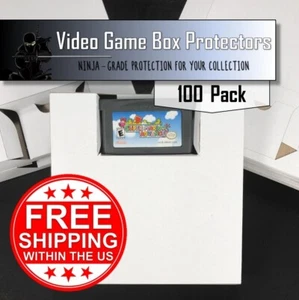 100 Game Boy ADVANCE Cardboard Tray Insert Inlay - Gameboy Advanced GBA - Picture 1 of 9