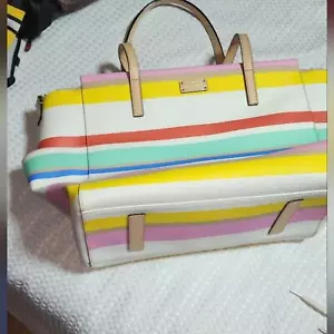 BOLSO DE PAÑALES MULTICOLOR KATE SPADE USADO EN EXCELENTE ESTADO XXL BOLSO TOTE - Imagen 1 de 8