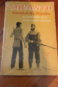 Vintage Squanto Friend of the Pilgrims Paperback Book--Read Description - Picture 1 of 7