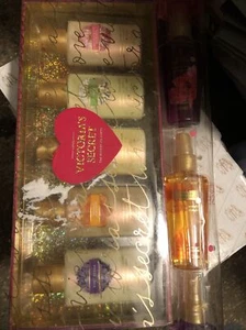 Victoria's Secret Body Lotion Gift Set Blossoming Romance Pear Glace Love Spell - Picture 1 of 14