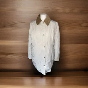 BARBOUR COTTON TOUCH HAMPSHIRE MANTEL 16 Pit2pit 21 klassisch sehr guter Zustand elegant Country - Bild 1 von 13