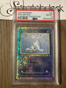 PSA 8 - Pokemon SEEL 92/110 Reverse Holo - LEGENDARY COLLECTION - Fireworks - Picture 1 of 2