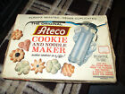 Vintage ATECO The Original Cookie And Noodle Maker Model # 685, USA With Box