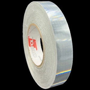1" weißes reflektierendes Band Oralite V82 Orafol Reflexite Typ 5 auffälliger Punkt - Bild 1 von 10