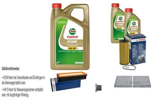 BOSCH Inspektionspaket 7 L Castrol EDGE 5W-30 LL für BMW 5er Touring M550d - Bild 1 von 12