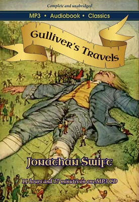 Gulliver's Travels - Unabridged MP3 CD Audiobook in DVD case - Image 1 of 4
