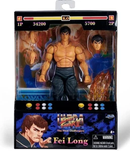 Jada Fei Long Street Fighter II 6" Deluxe Collector Figure - NEW - Picture 1 of 2