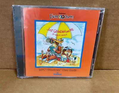 Just Grandma and Me Living books by Mercer Mayer CD in Original Sealed Case NEW - Image 1 of 4