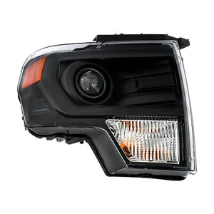 Conjunto de faros proyectores HID negro lado derecho para Ford F-150 2013-2014 - Imagen 1 de 9
