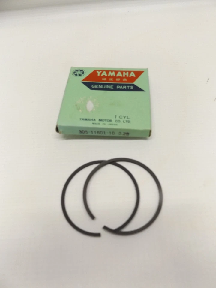 NOS YAMAHA 305-11601-10-00 PISTON RING SET .25M  OS YLCM YL2 RS100 L5 LT2 - Image 1 of 1