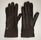 Vintage Aris Isotoner Gloves Women’s Lined Leather Grip One Size Thinsulate 9” 