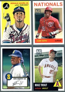 2021 Topps Update 70 Years of Topps Baseball ~ You Pick ~ Complete Your Set - Picture 1 of 31