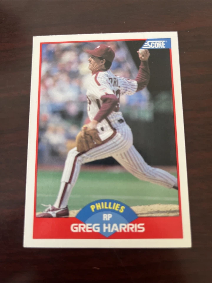 1989 Score Greg Harris #476 Philadelphia Phillies  - Image 1 of 1
