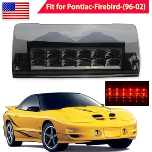 Se adapta a 93-02 Pontiac Firebird Trans Am WS6 alerón de gran altura tercera luz de freno humo - Imagen 1 de 9