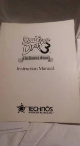 Double Dragon 3 The Rosetta Stone Manual de instrucciones Envío gratuito Envío a EE. UU. - Imagen 1 de 2