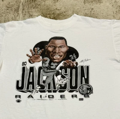 Oakland Raiders NFL Football Caricature Reprint T-Shirt Unisex, Size S - 5XL - Image 1 of 4