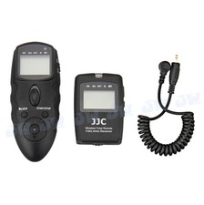 JJC Wireless Timer Remote Control for Canon EOS 7D 6D Mark II 5D Mark IV III 5DS