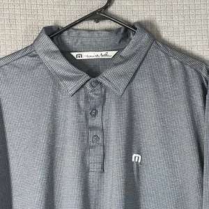 Travis Mathew Poloshirt Herren XXL Grau Waffelstrick - Bild 1 von 10