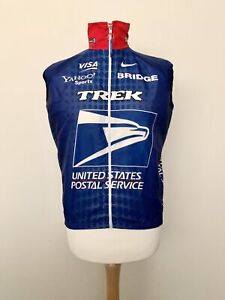 US Postal 2001 Levi Leipheimer worn Nike Trek USA vintage rare cycling shirt