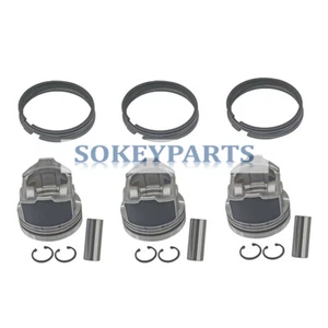 New STD Piston Kit & Ring Fit For Deutz D2011L3 / D2011L03 Engine 3 pcs - Picture 1 of 2
