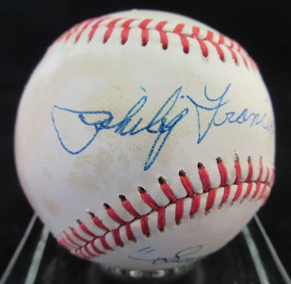 Phil Philip Francis Rizzuto Scooter Signed AL Baseball - Beckett BAS - Image 1 of 4