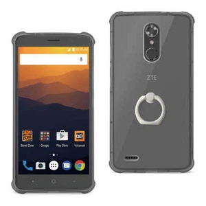 Reiko ZTE Max XL/ N9560 Tempered Glass Screen Protector in Clear - Picture 1 of 4