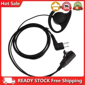 2-pin Earphone Walkie Talkie Headset D Shape for Motorola GP88 CT150 P040 Radio - Zdjęcie 1 z 10