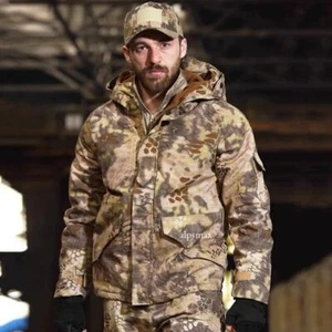 ECWCS G8 Men's Army Tactical Jacket Coat Winter Military Waterproof Fleece Parka - Picture 1 of 35