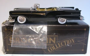 Brooklin 1:43 BRK 35a 1957 Raven Black Ford Skyliner Top Down - Picture 1 of 15