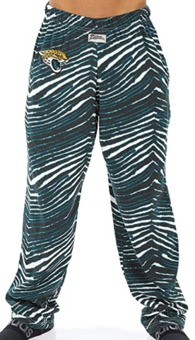 Zubaz Jacksonville Jaguars Men's Size M L or XL Zebra Pants C1 2072 Cover