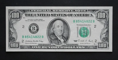 1988 $100 Federal Reserve Note/New York/F-2172B/uncirculated/Free Shipping - Image 1 of 4