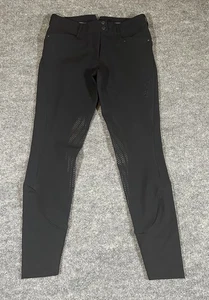 Samshield Womens Black Sz 36 Equestrian Horse Riding Pants EUC - Picture 1 of 9