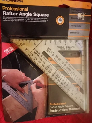 Johnson - Aluminio 7" - Viga Profesional Ángulo Cuadrado - Totalmente Nuevo Foto 1 de 4