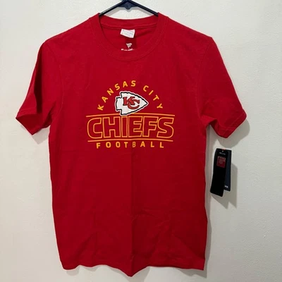 Camiseta roja de fútbol americano Fanatics Youth L Kansas City Chiefs NFL nueva con etiquetas Foto 1 de 4