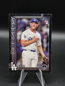 Ben Casparius Rookie /74 - 2025 Topps, Black Border #384 - Picture 1 of 2