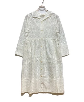 Vestido manga larga COMME des GARCONS talla S blanco TG-O013 / AD2020 de Japón Foto 1 de 4