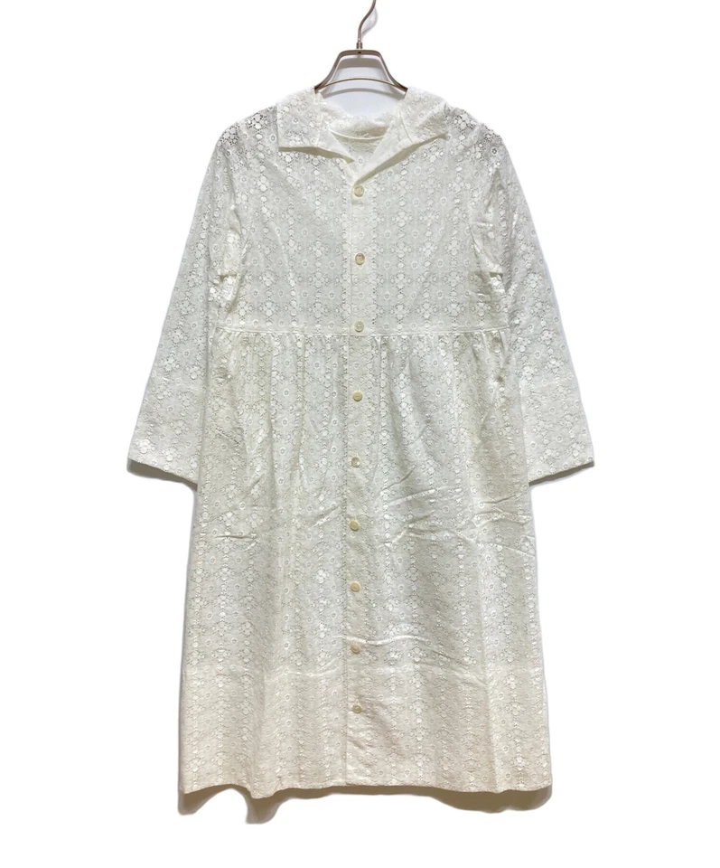 Vestido manga larga COMME des GARCONS talla S blanco TG-O013 / AD2020 de Japón Foto 1 de 4